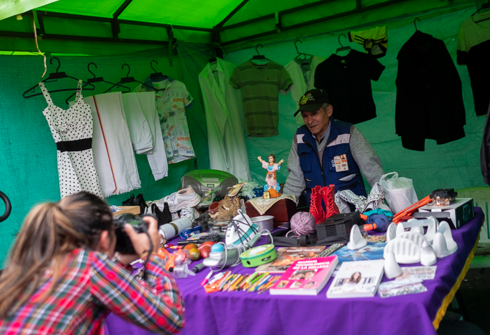 Salida de campo: mercado de las pulgas