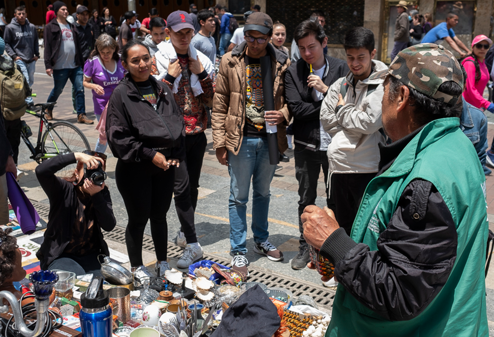 Salida de campo: mercado de las pulgas
