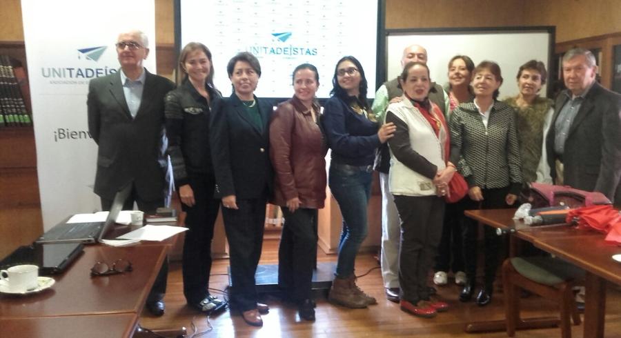 Asistentes primer café del reencuentro